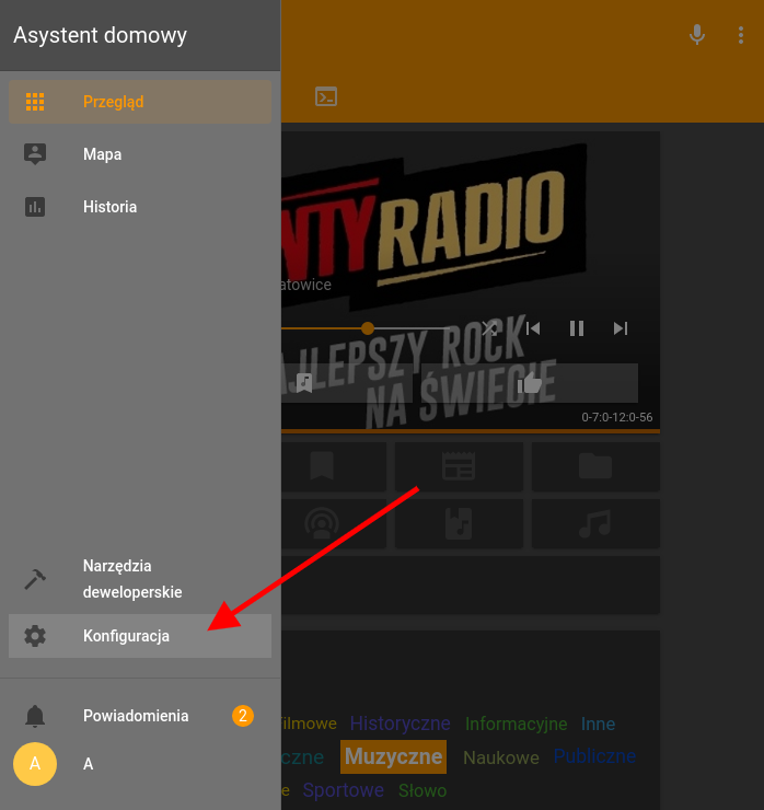 Konfiguracja WiFi